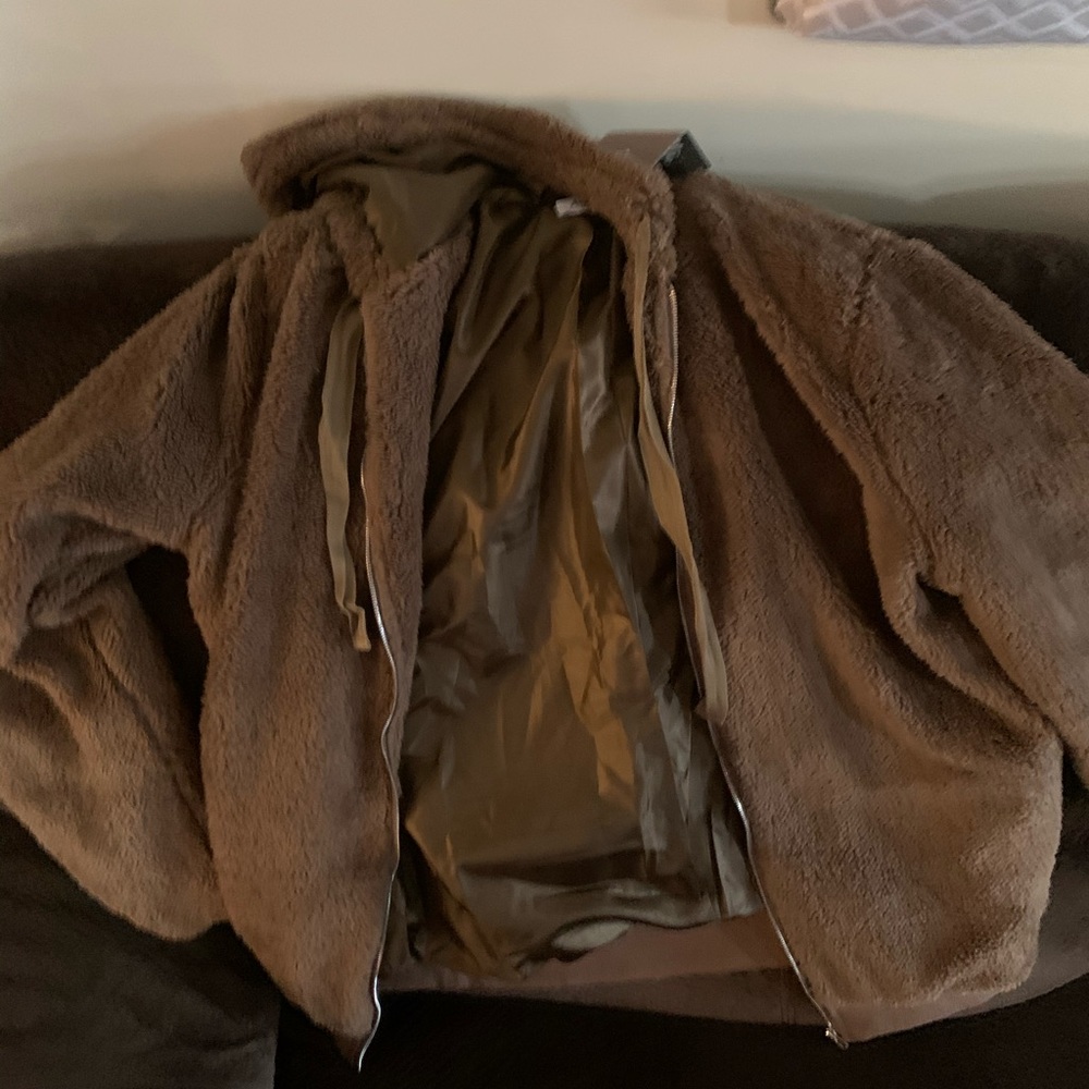 Amalli Talli teddy bear soft jacket size XL